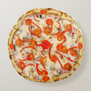 Pizza Round Cushion