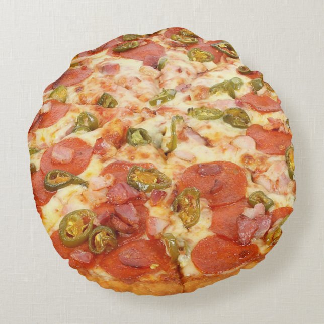 Pizza Round Cushion (Back)