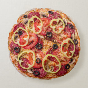 Pizza Round Cushion