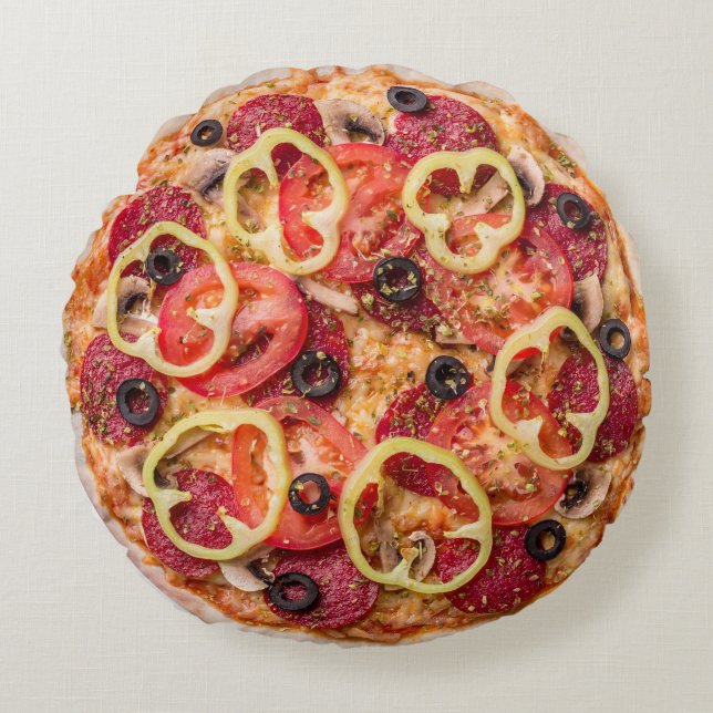 Pizza Round Cushion (Front)
