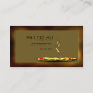Pizza Shop Business Card