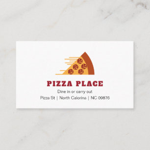Pizza Shop Business Card