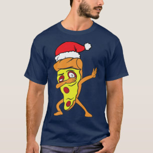 Pizza Slice Dabbing Dab Dancing Christmas 23934460 T-Shirt