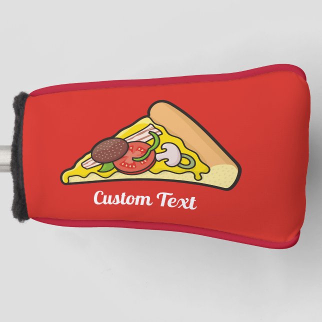 Pizza Slice Golf Head Cover (Front)