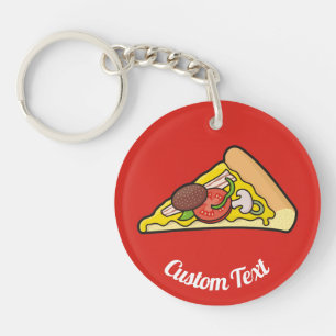 Pizza Slice Keychain