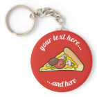 Pizza Slice Keychain