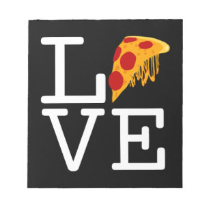 Pizza Slice Love Notepad