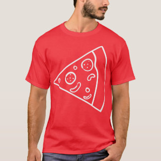 Pizza Slice Matching Couple For Food Lovers Pizza  T-Shirt