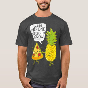 Pizza Slice Pineapple Lover Tropical Fruit Food 24 T-Shirt