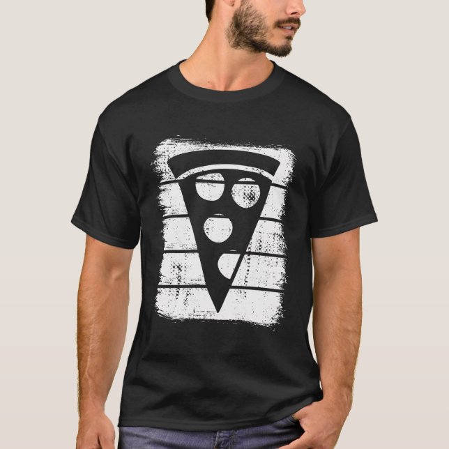 Pizza Slice Pizza Lover T-Shirt (Front)