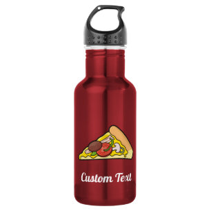 Pizza slice stainless steel water bottle