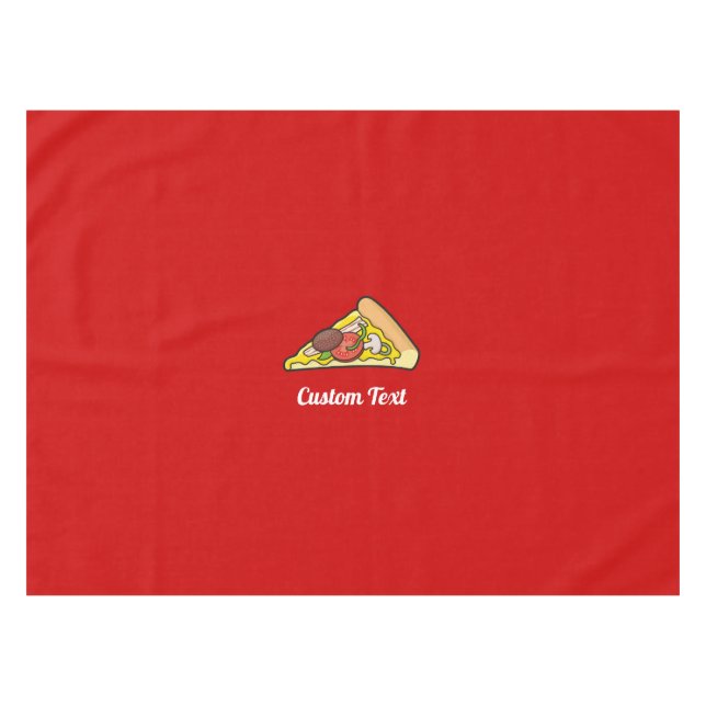 Pizza slice tablecloth (Front (Horizontal))