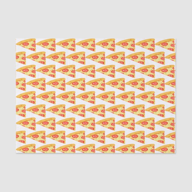 Pizza Slice Tissue Paper (Front)