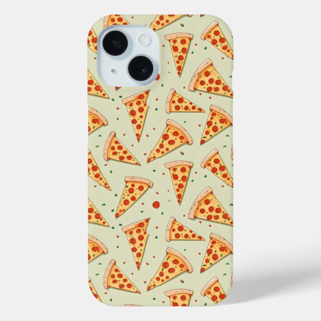 Pizza Slices Pattern Case-Mate iPhone Case (Back)