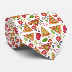 Pizza Slices Pattern  Tie