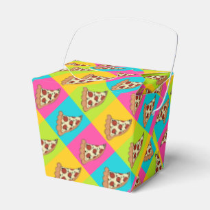 Pizza slices takeout container box