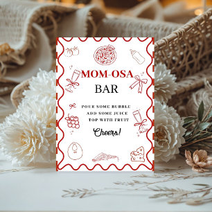 Pizza special delivery baby shower Favor sign