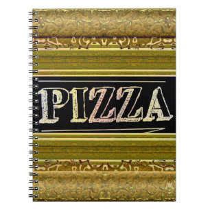 Pizza Spiral Notebook