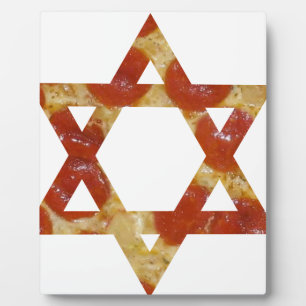 pizza star of david plaque