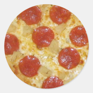 Pizza stickers - customise