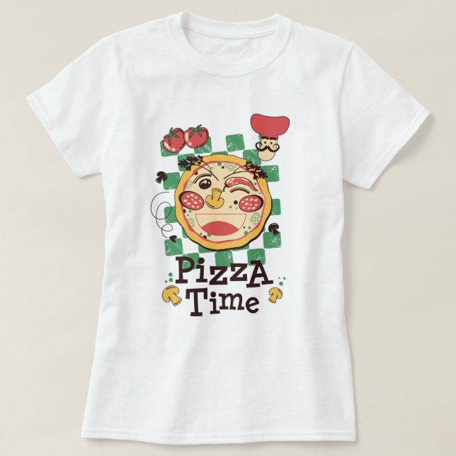 Pizza T-Shirt (Design Front)