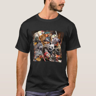 Pizza Taco Animal Animals Selfie In Restaurant 1 T-Shirt