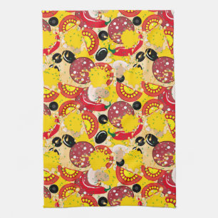 Pizza Tea Towel