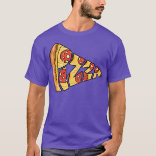 Pizza Tet Graphic Pizza Lover Eating Italian Food T-Shirt