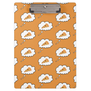 Pizza Thoughts Clipboard