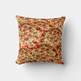 pizza throw pillow