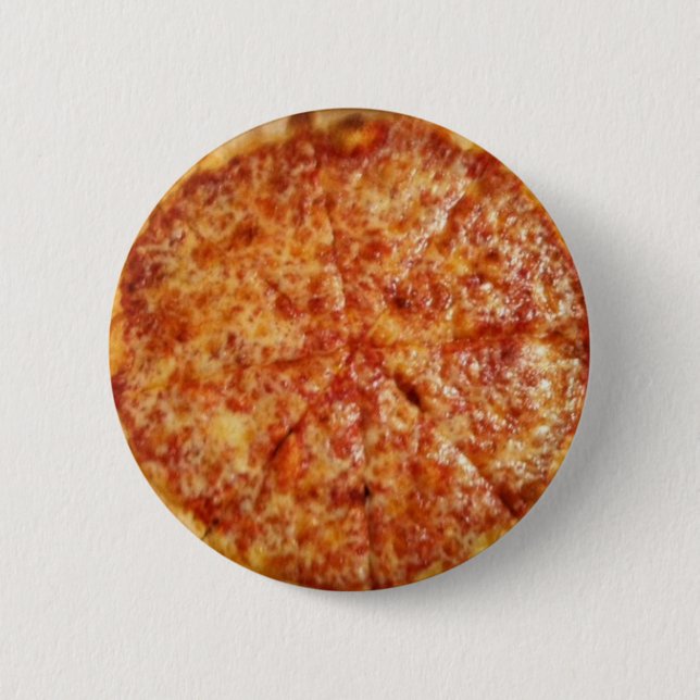 Pizza Time! 6 Cm Round Badge (Front)