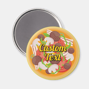 Pizza Top Magnet