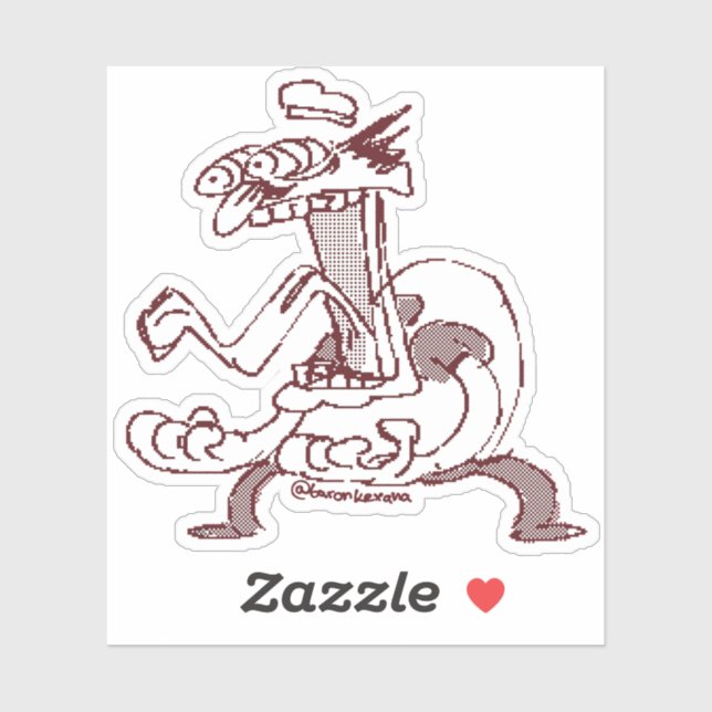 Pizza Tower Peppino Spaghetti Sticker (Sheet)