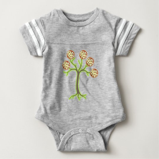 pizza tree baby bodysuit