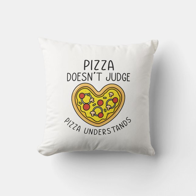 Pizza Understands Cushion (Front)