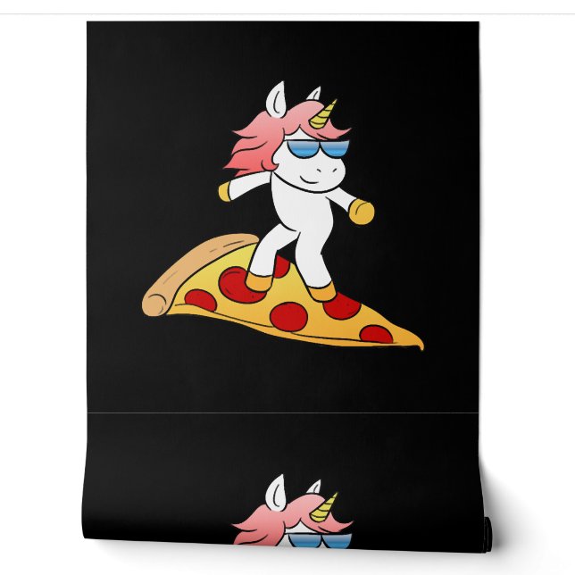 Pizza Unicorn Wallpaper (Unrolling)