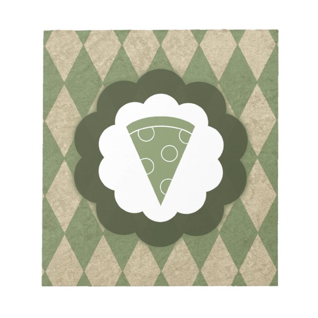 pizza vintage notepad (Front)