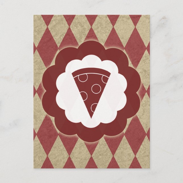 pizza vintage postcard (Front)