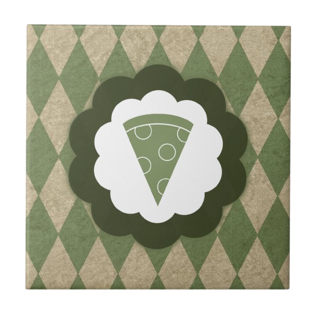 pizza vintage tile (Front)