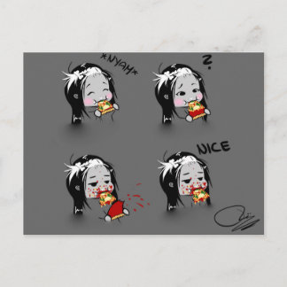 Pizza-Zeit! Postcard