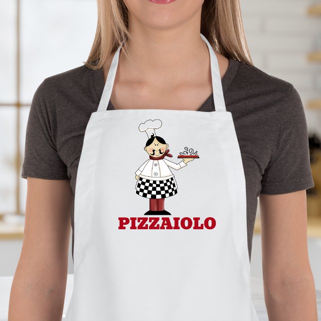 Pizzaiolo Italian Pizza Chef Long Apron (Creator Uploaded)