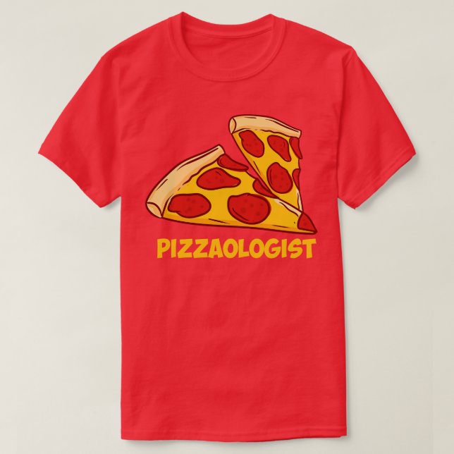 Pizzaologist T-Shirt (Design Front)