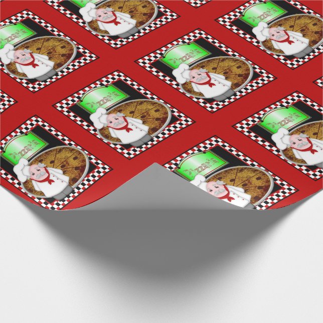 Pizzaria-Gift Wrapping Paper (Corner)
