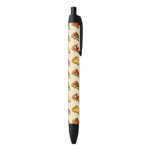 Pizzas Black Ink Pen
