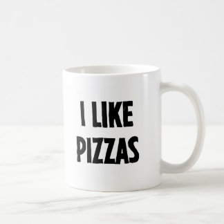 Pizzas - Left Handed Coffee Mug