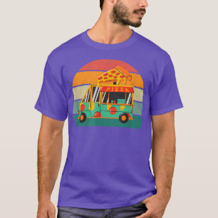 Pizzas Salami Ham Mushroom Tomato Italy Oven Pizze T-Shirt