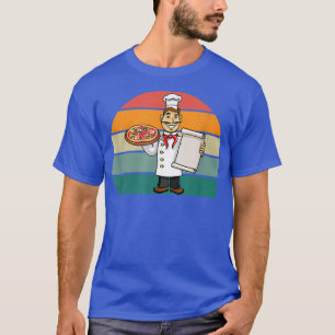 Pizzas Salami Ham Mushroom Tomato Italy Oven Pizze T-Shirt