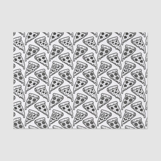 Pizzas Tissue Paper (Front)