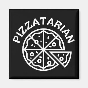 Pizzatarian Pizza Magnet