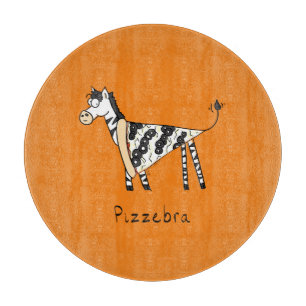 Pizzebra Pizza Zebra Cutting Board